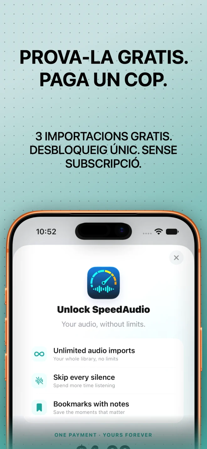 SpeedAudio screenshot 6